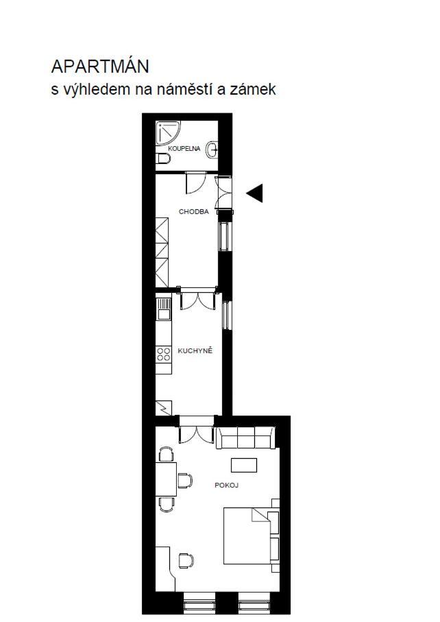 Apartmany Velke Namesti Kroměříž المظهر الخارجي الصورة